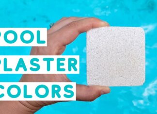 pool plaster sample