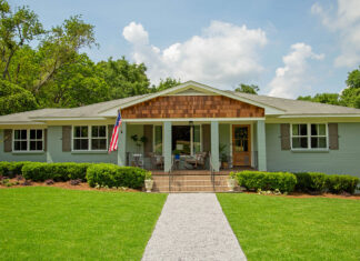ranch house exterior