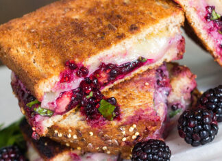 Blackberry & Fontina Grilled Cheese