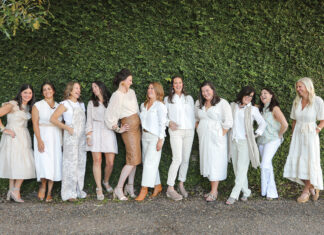 Creativity Abounds at Fairhope’s Little Art Mart Little art mart artists portrait