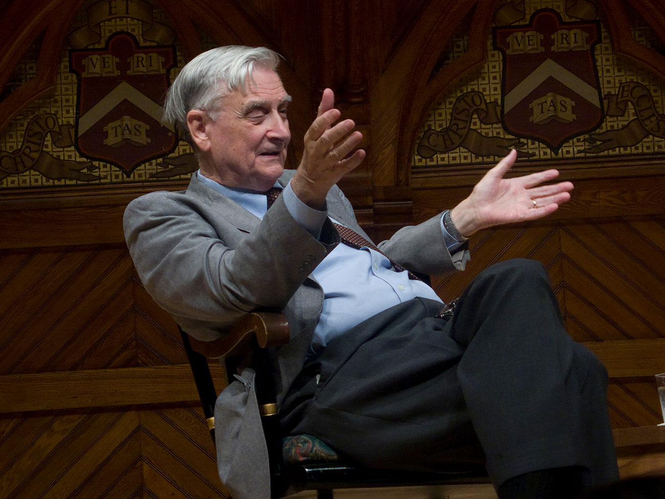 Portrait of E.O. Wilson at Harvard