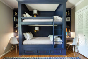 Navy Blue Bunk Beds