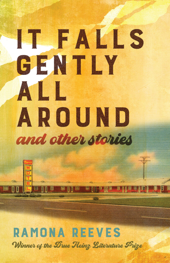 Book cover of "It Falls Gently All Around and Other Stories" by Ramona Reeves