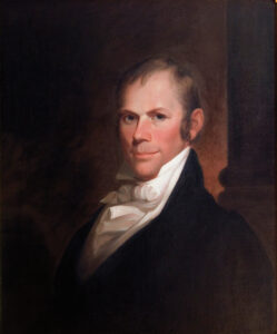 Painting of Henry Clay by Matthew Harris Jouett