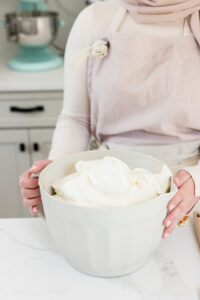homeade buttercream frosting