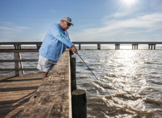 Friends at Cedar Point Pier