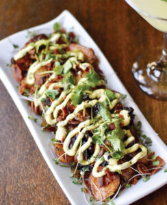 Kimchi brussels at Chuck's Fish