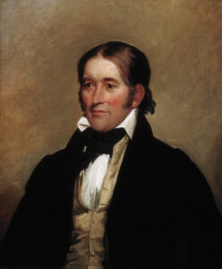 Portait of Davy Crockett
