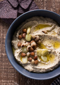 Three-pea hummus