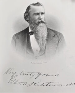 Black and white photograph of Dr. George Ketchum