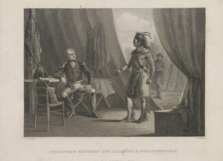 The Surrender of William Weatherford to Andrew Jackson