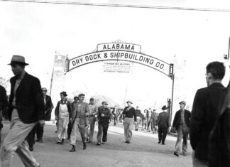 Alabama Dry Dock & Shipbuilding Company during World War II