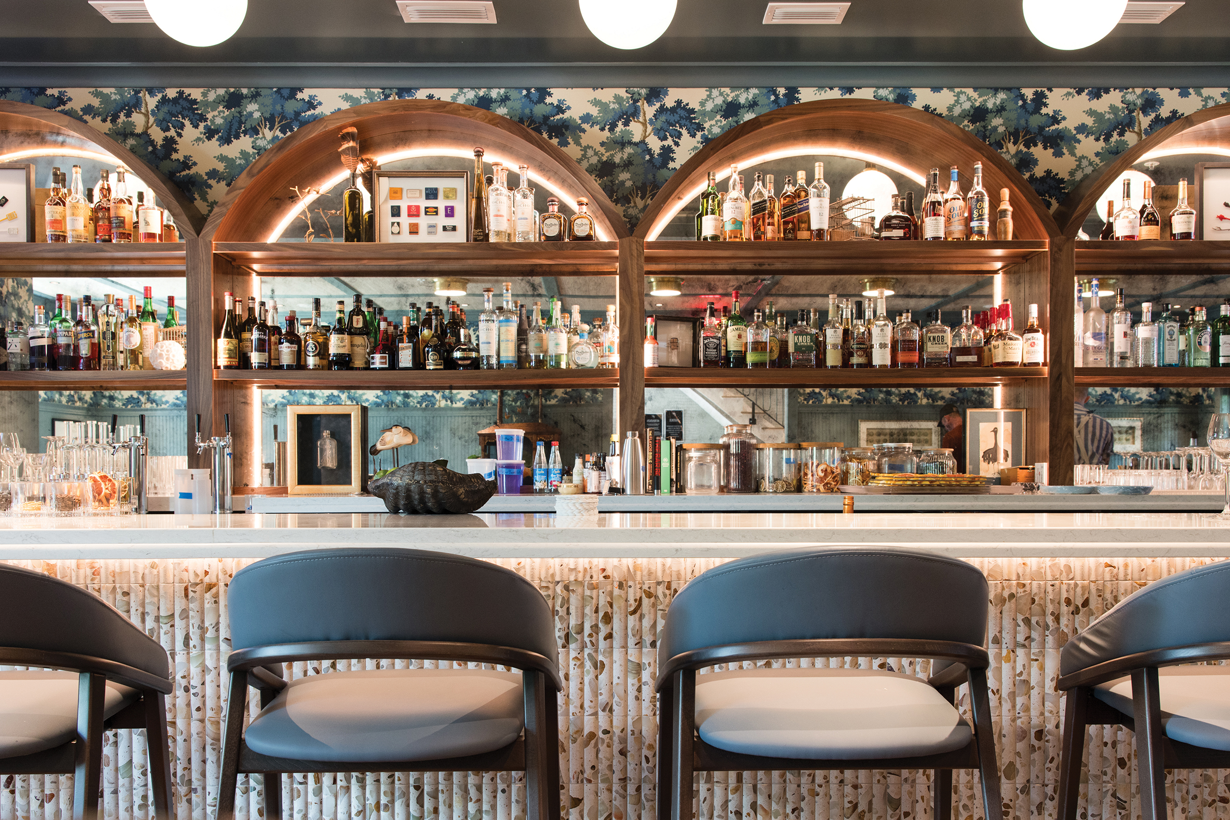 Bar area at Little Bird