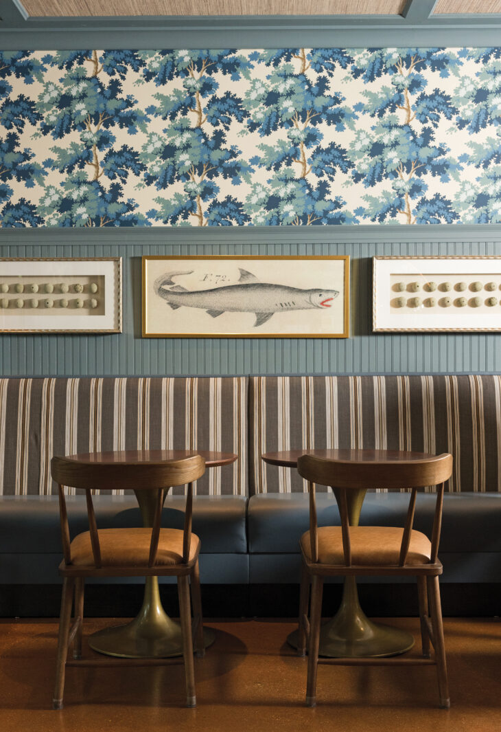 Interior dining room of Little Bird
