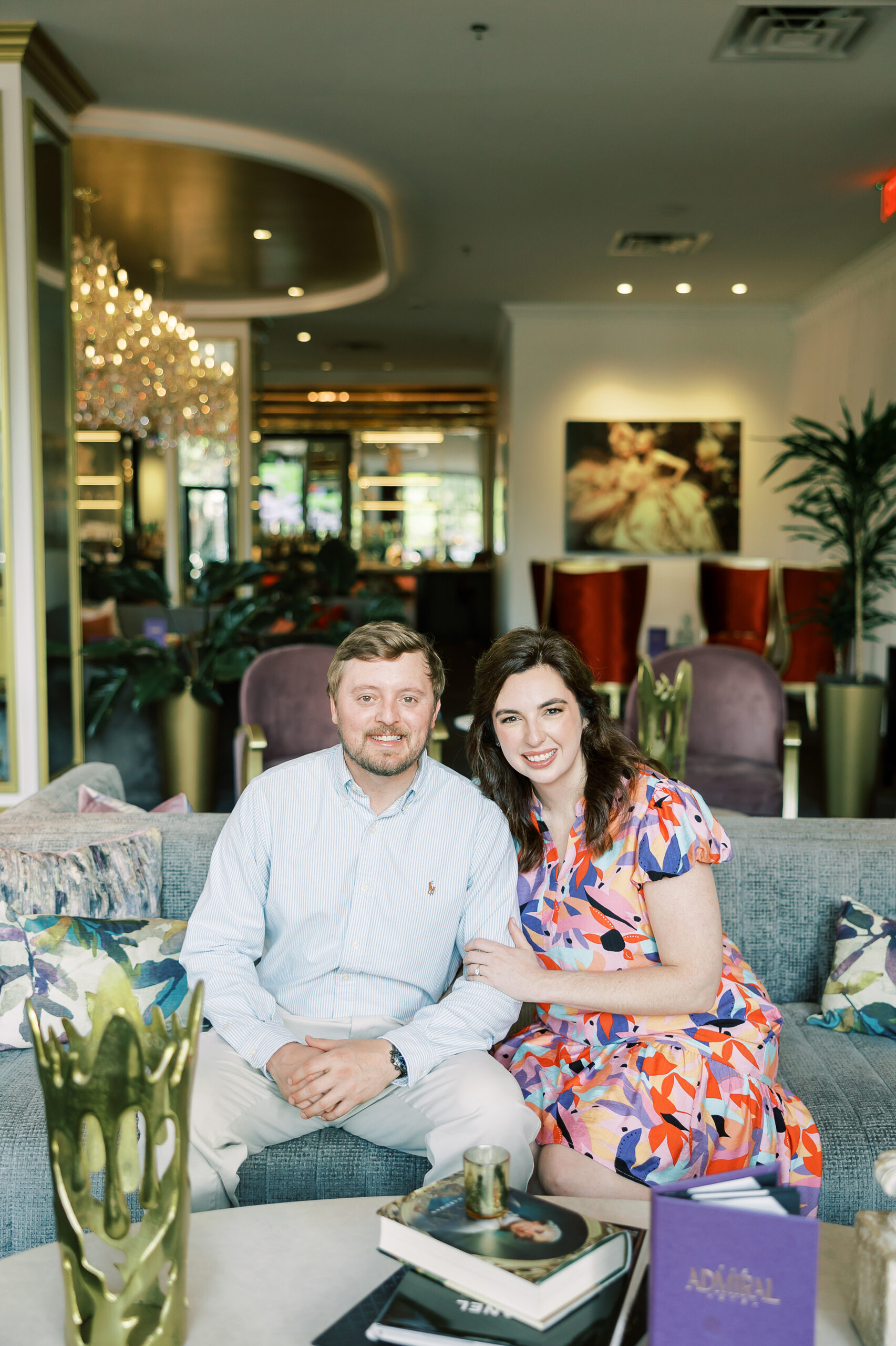 Portrait of Mary-Katherine Hudson and Ben Yates
