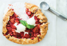 strawberry crostata