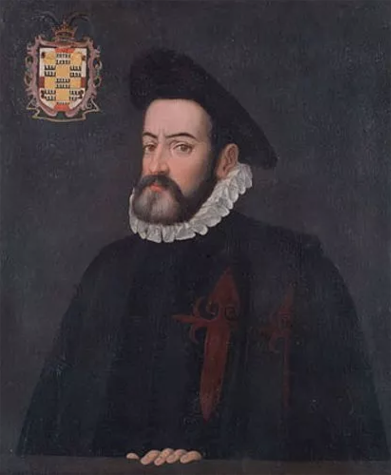 Portrait of Tristán de Luna y Arellano