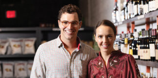 The Road to Provision Elisabeth and William Hanes stand inside Provision