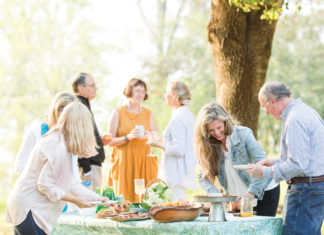 Sunset Potluck on Fairhope’s Bluff