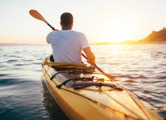 Paddling in Paradise